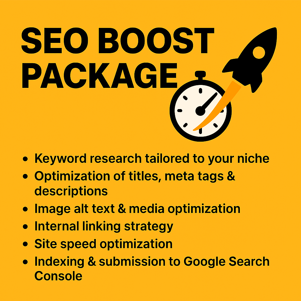 SEO Boost Package